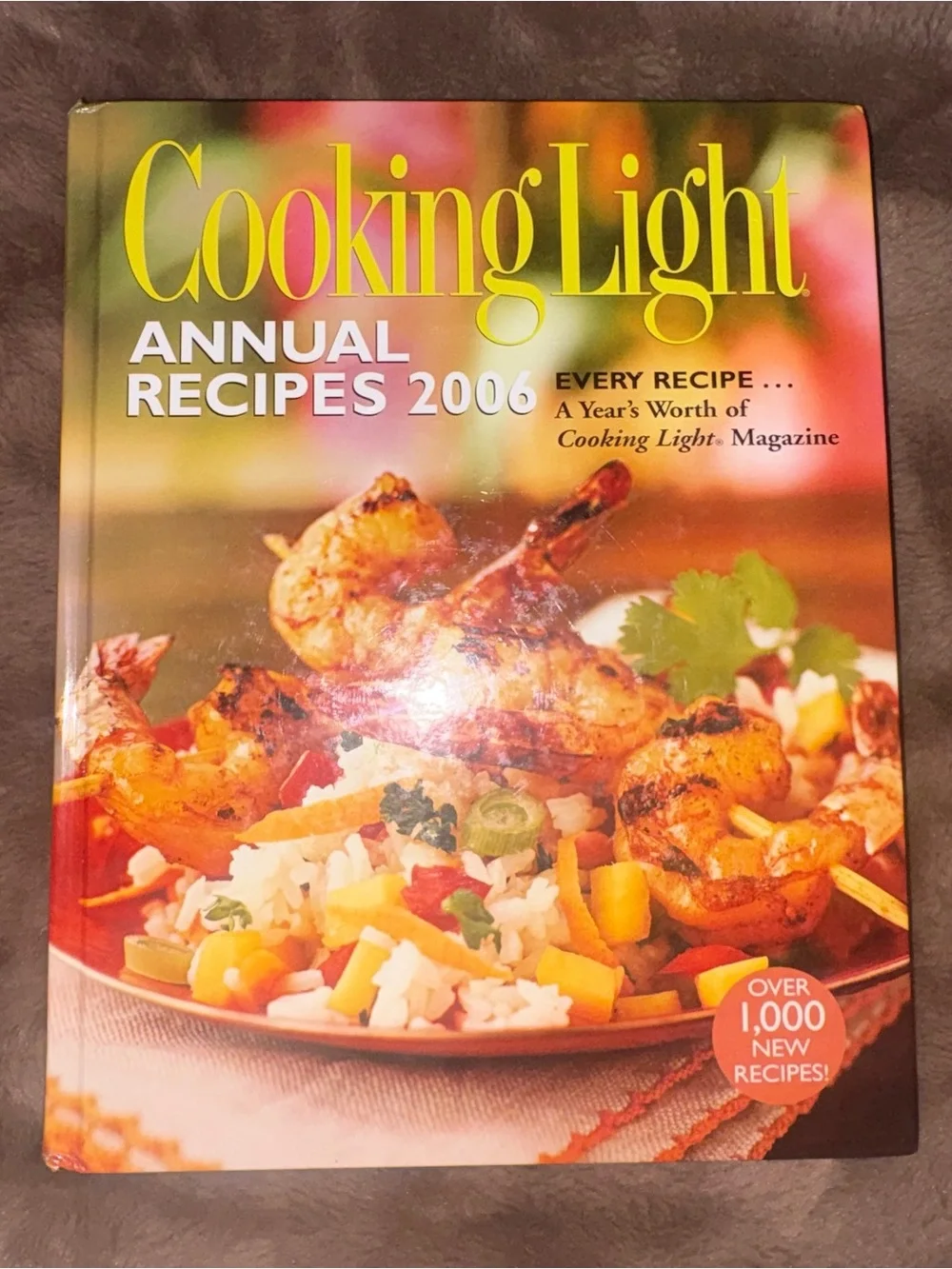 Annual Recipes 2006 Cookbook - Green/Yellow Cover